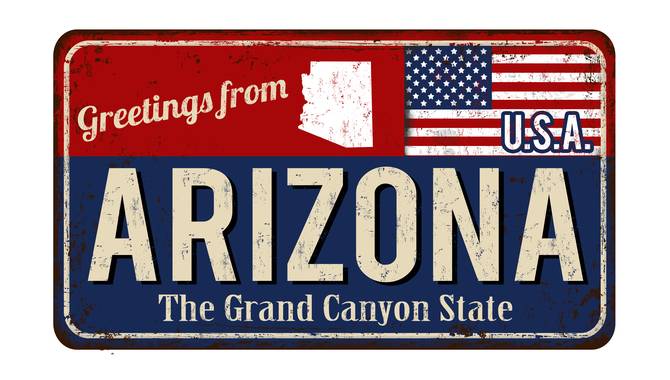 arizona plate